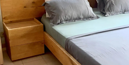 Lit de trois places modèle sérénité Atelier Bois Vivants