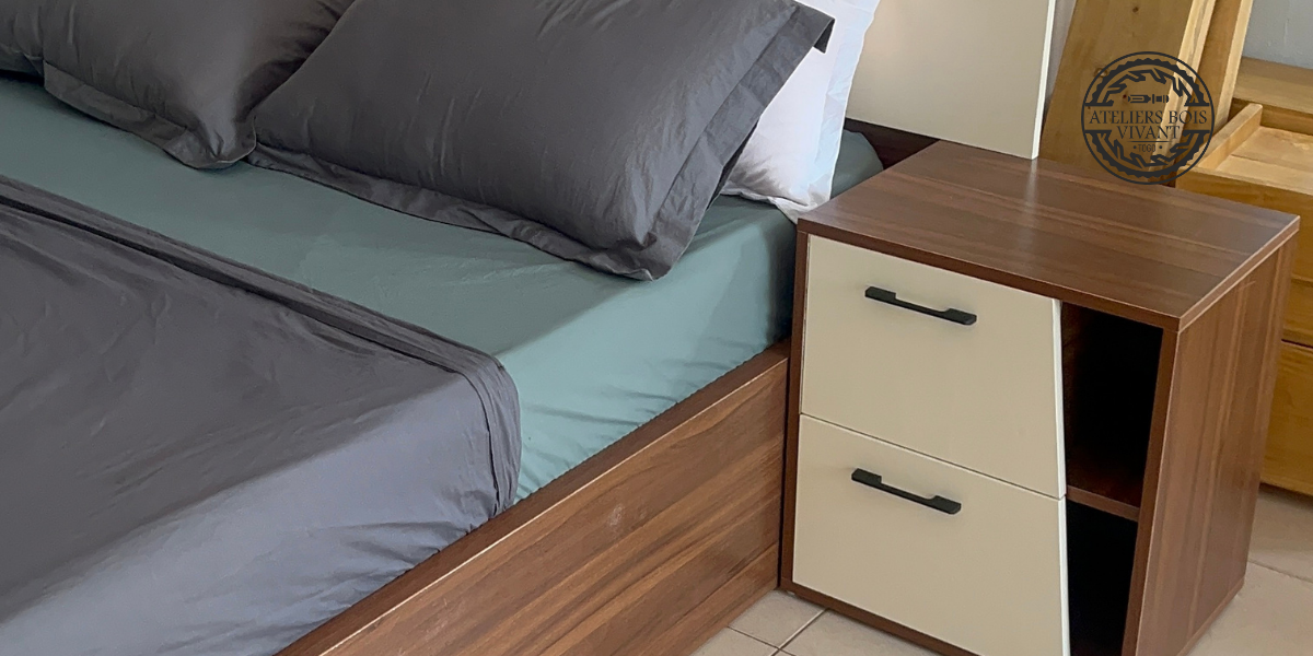 Lit Tendance 2 Places en Mélaminé – Ateliers du Bois Vivant Ateliers du bois vivant