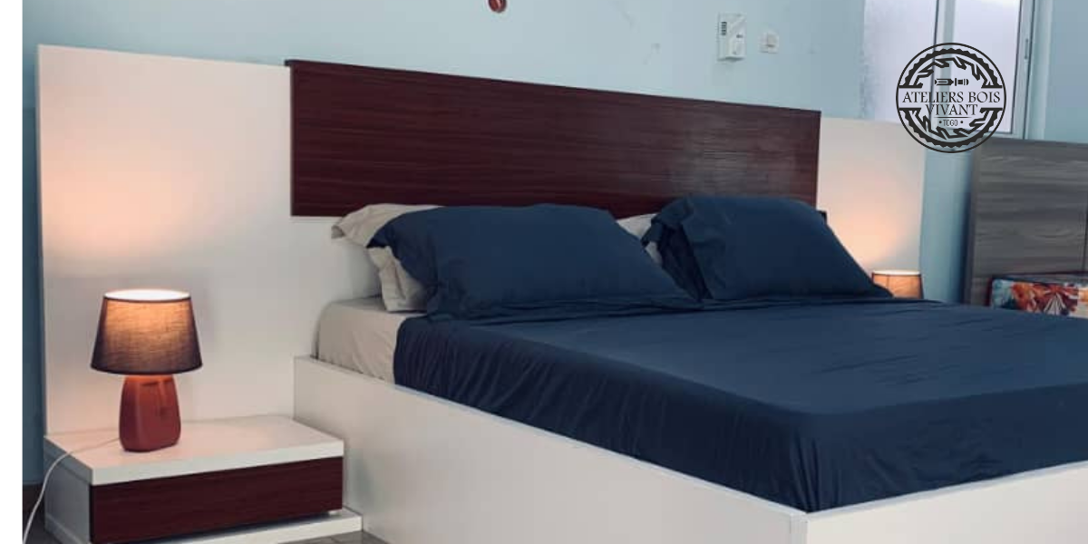 Lit moderne Haya Haya – Ateliers Bois Vivant Ateliers du bois vivant