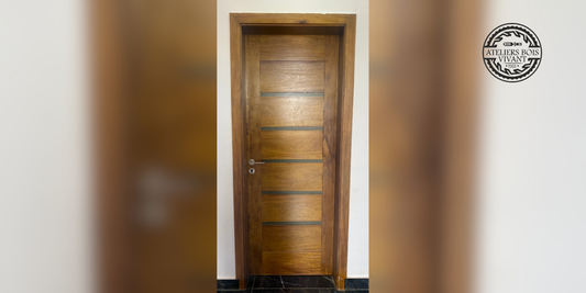 Porte en Iroko – Élégance Naturelle et Résistance Exceptionnelle | Ateliers du Bois Vivant Ateliers du bois vivant