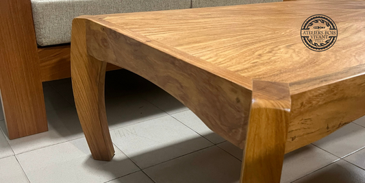Table basse Bourge – Ateliers Bois Vivant Ateliers du bois vivant