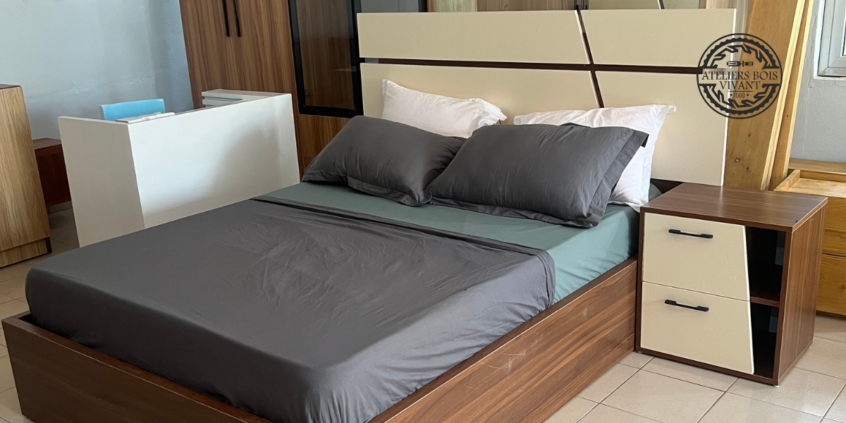 Lit Tendance 2 Places en Mélaminé – Ateliers du Bois Vivant Ateliers du bois vivant