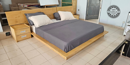 Lit Modèle Futon en Mélina – Ateliers Bois Vivant | Design Zen et Ligne Épurée Ateliers du bois vivant