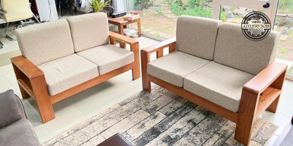 Salon Fulgurance en Lingué Royal – Ateliers Bois Vivant | Élégance, solidité et confort haut de gamme Ateliers du bois vivant