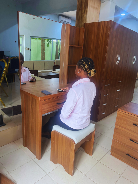 Coiffeuse en mélaminé Harmonie