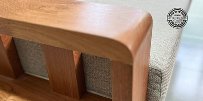 Salon Fulgurance en Lingué Royal – Ateliers Bois Vivant | Élégance, solidité et confort haut de gamme Ateliers du bois vivant