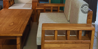 Salon modèle Nova en Lingué Royal Massif – Ateliers du Bois Vivant Ateliers du bois vivant